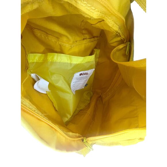 Fjallraven Kanken Bright Yellow Excellent backpack full size - Picture 8 of 8